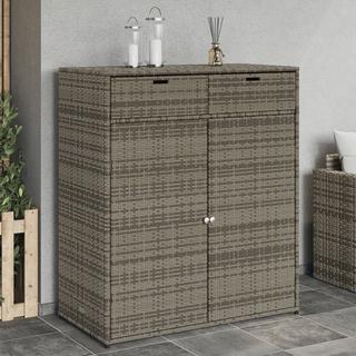 VidaXL Gartenschrank poly-rattan  