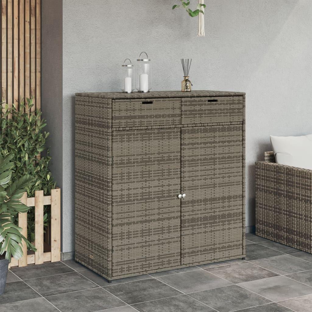 VidaXL Gartenschrank poly-rattan  