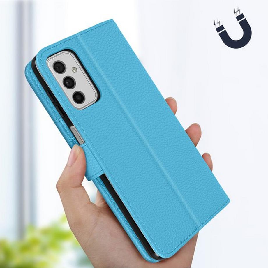 Avizar  Custodia Samsung Galaxy M52 5G Celeste 