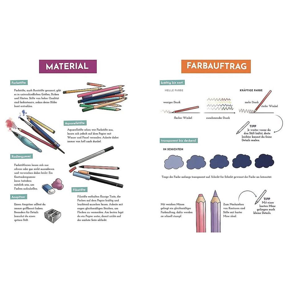 Frech  Malbuch Manga & Anime 