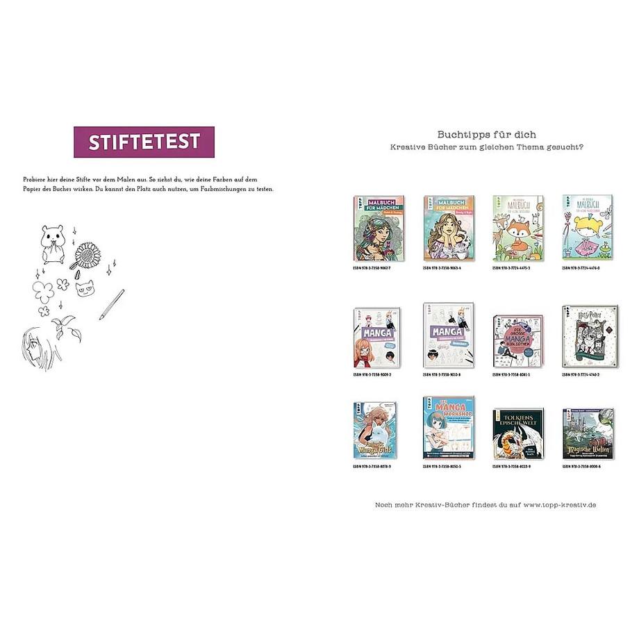 Frech  Malbuch Manga & Anime 