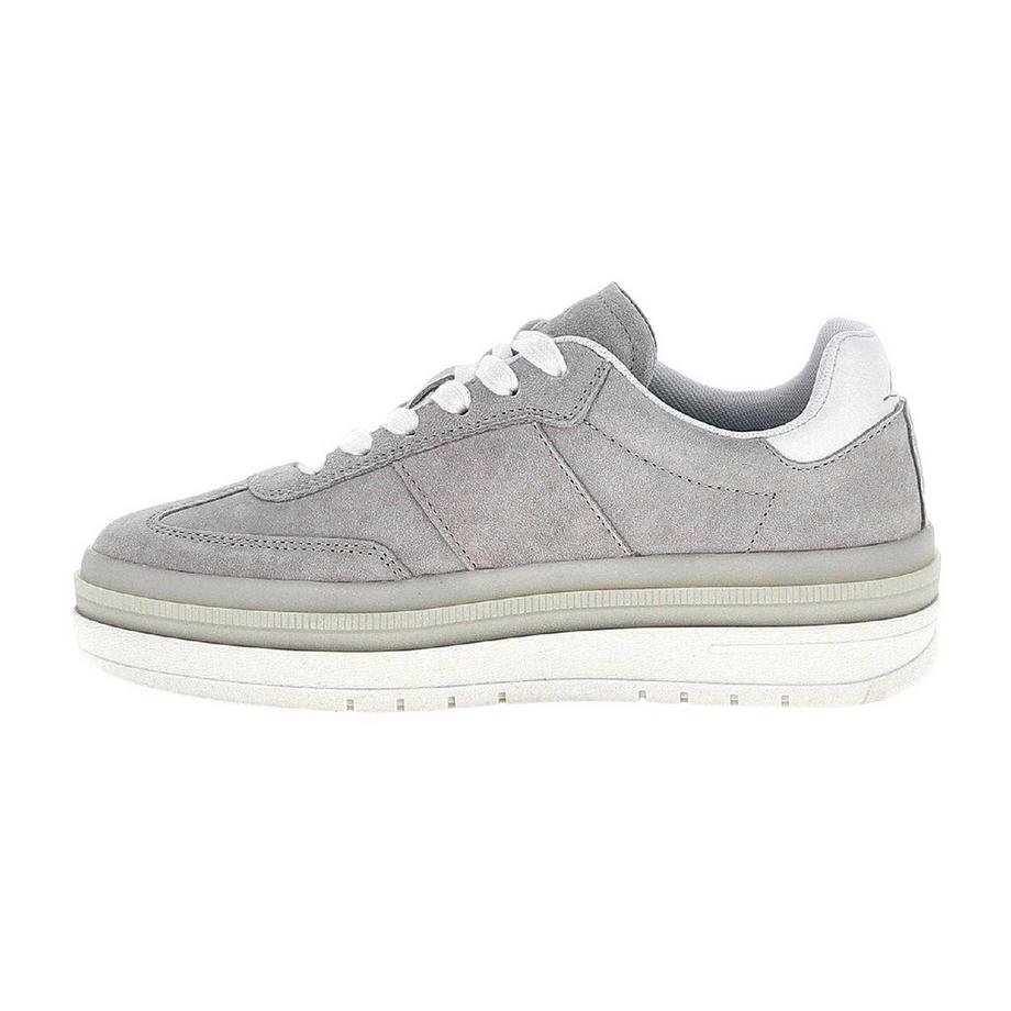 Lotto Scarpe Sportive Basse con Suola a Piattaforma in Pelle Scamosciata  