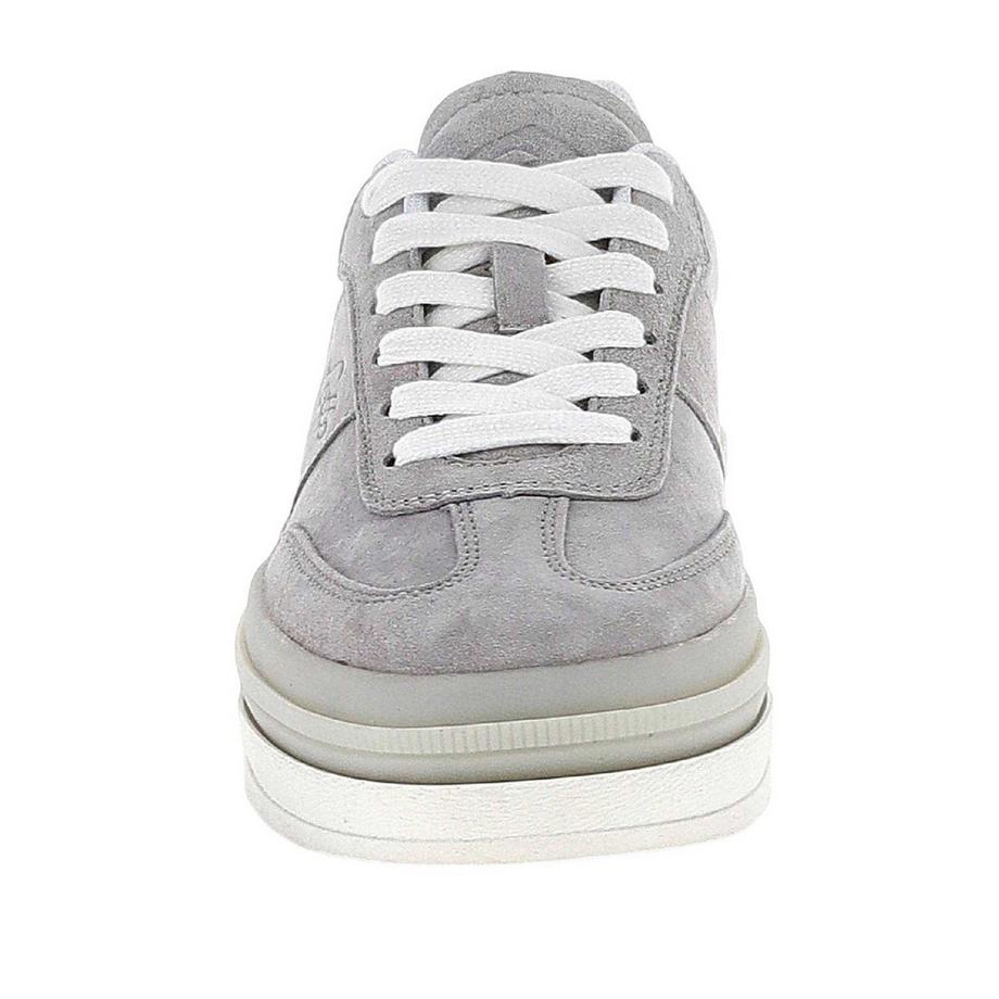 Lotto Scarpe Sportive Basse con Suola a Piattaforma in Pelle Scamosciata  