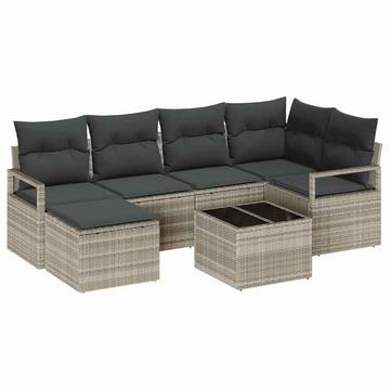 Outdoor-sofa poly-rattan