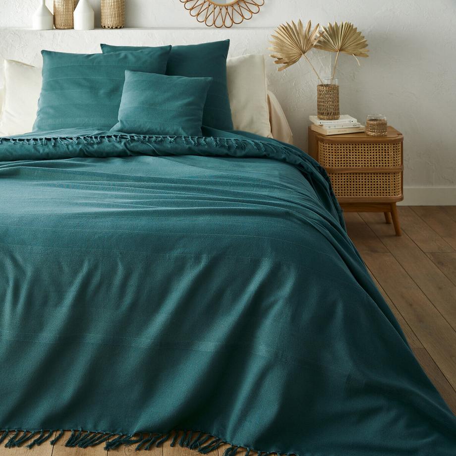 La Redoute Intérieurs Nedo Dessus de lit frangé  