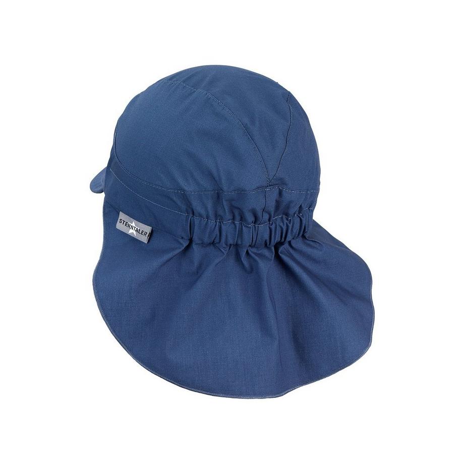Sterntaler  Jungen Schirmmütze mit Nackenschutz blau UV 50+ 