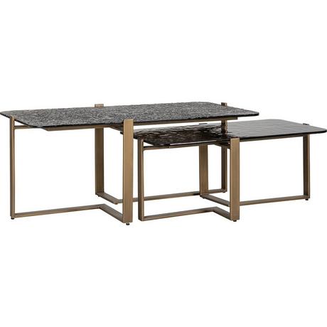 mutoni Table basse Sterling 110x65 (lot de 2)  