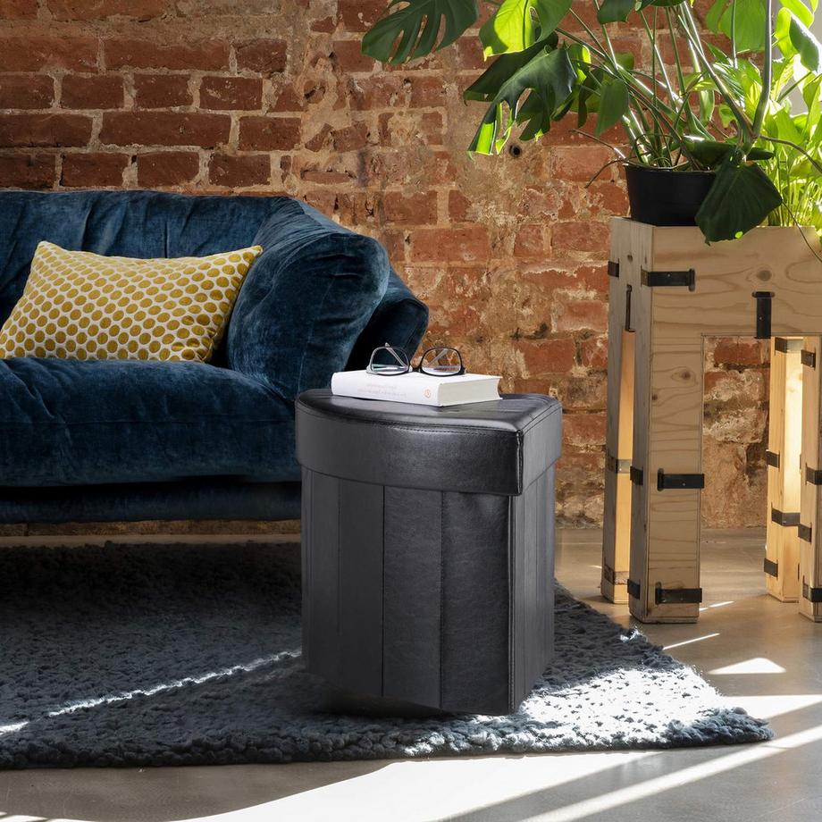 B2X Tabouret d'angle avec espace de rangement  