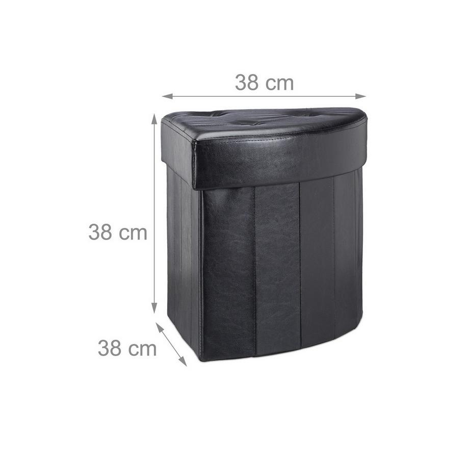 B2X Tabouret d'angle avec espace de rangement  