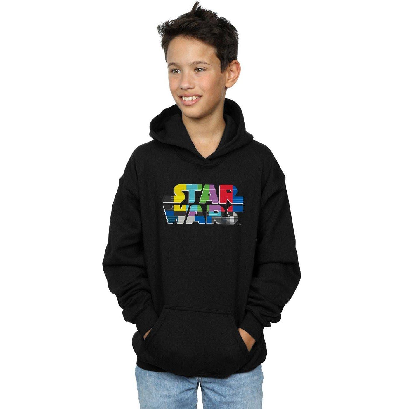 STAR WARS  Test Card Logo Kapuzenpullover 