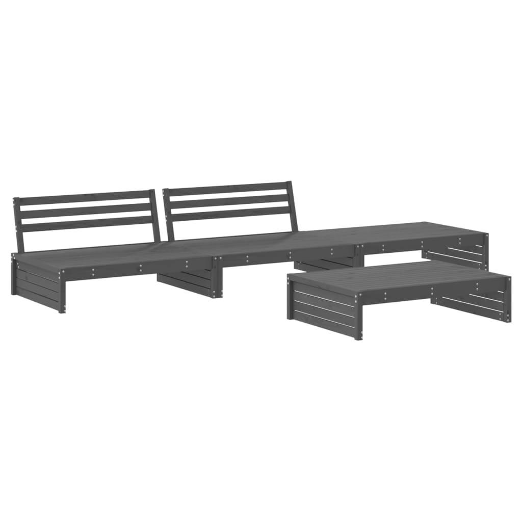 VidaXL Garten lounge set holz  