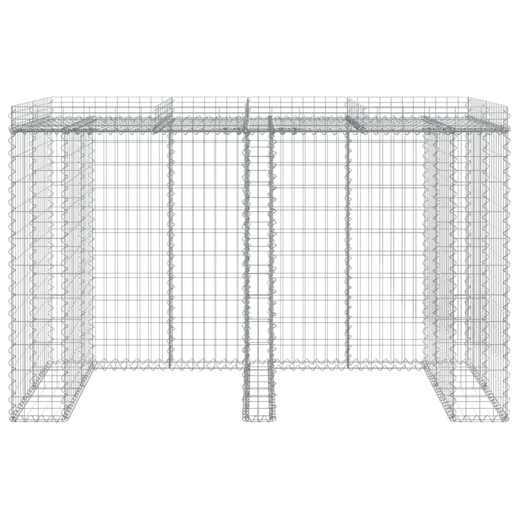 VidaXL Mur de gabion fer  