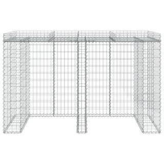VidaXL Mur de gabion fer  