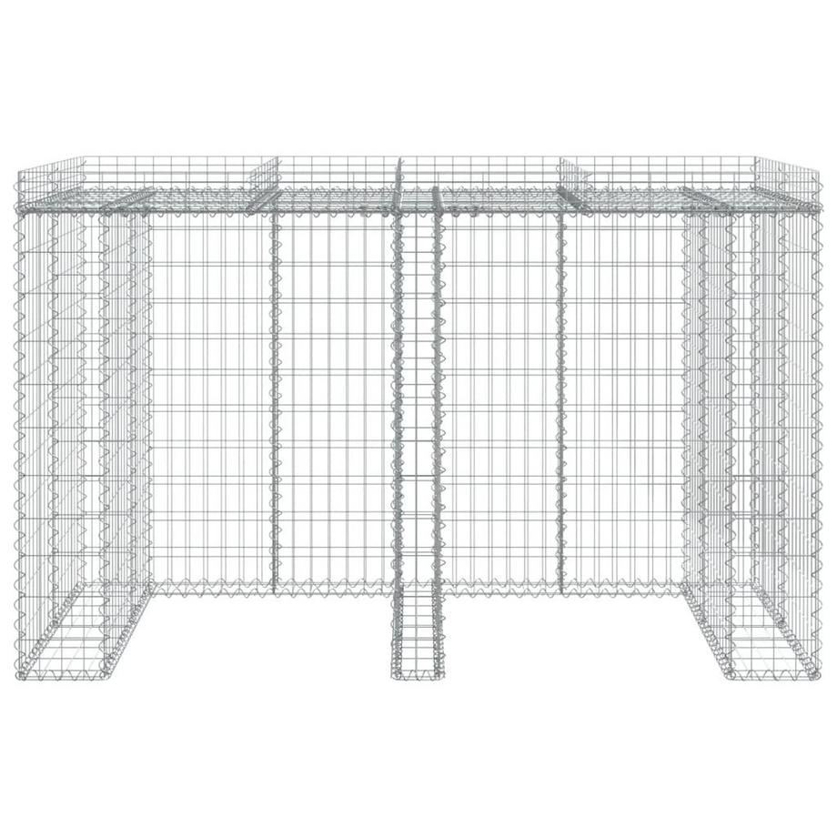 VidaXL Mur de gabion fer  