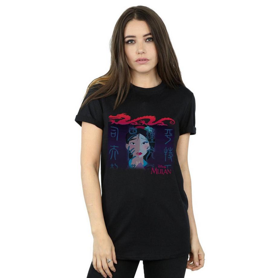 Disney Mulan Warrior Bedrucktes T-Shirt  