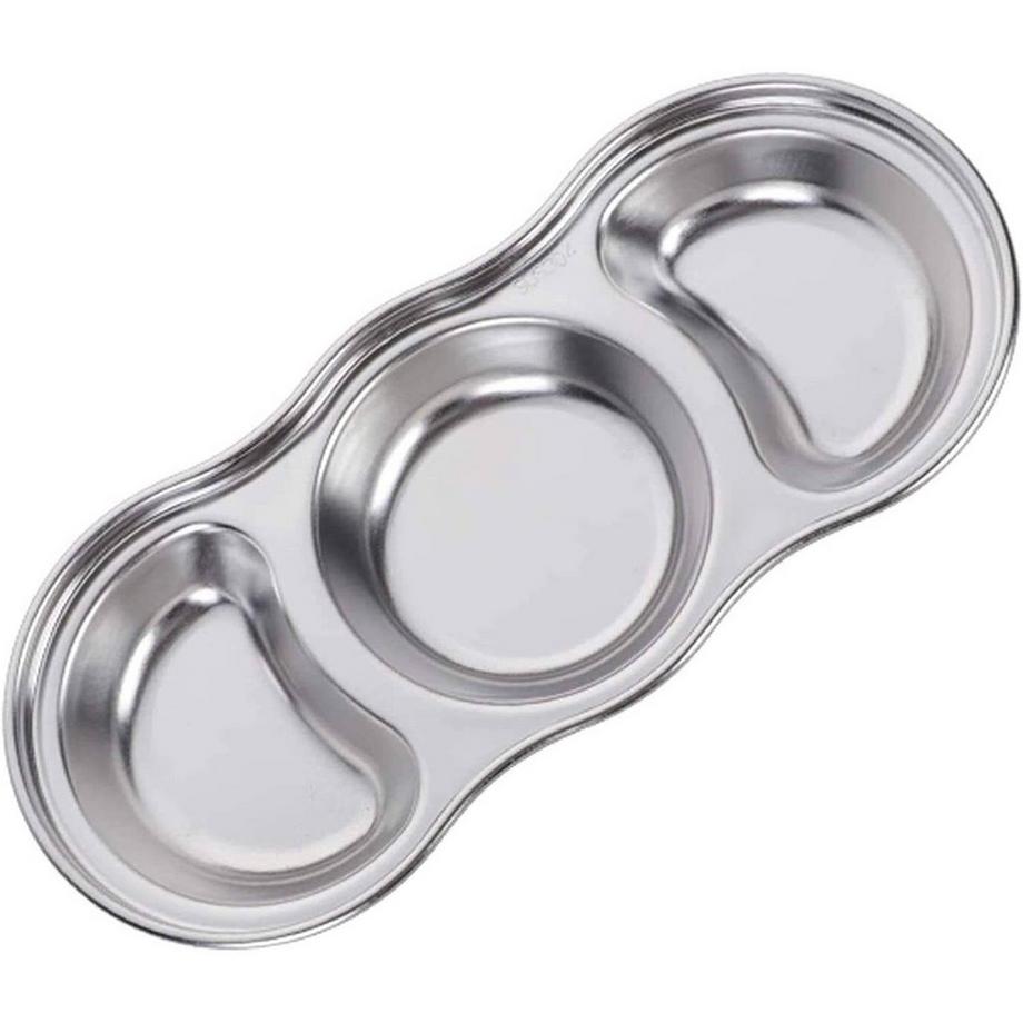 Northio  Plat de service en acier inoxydable - argent 