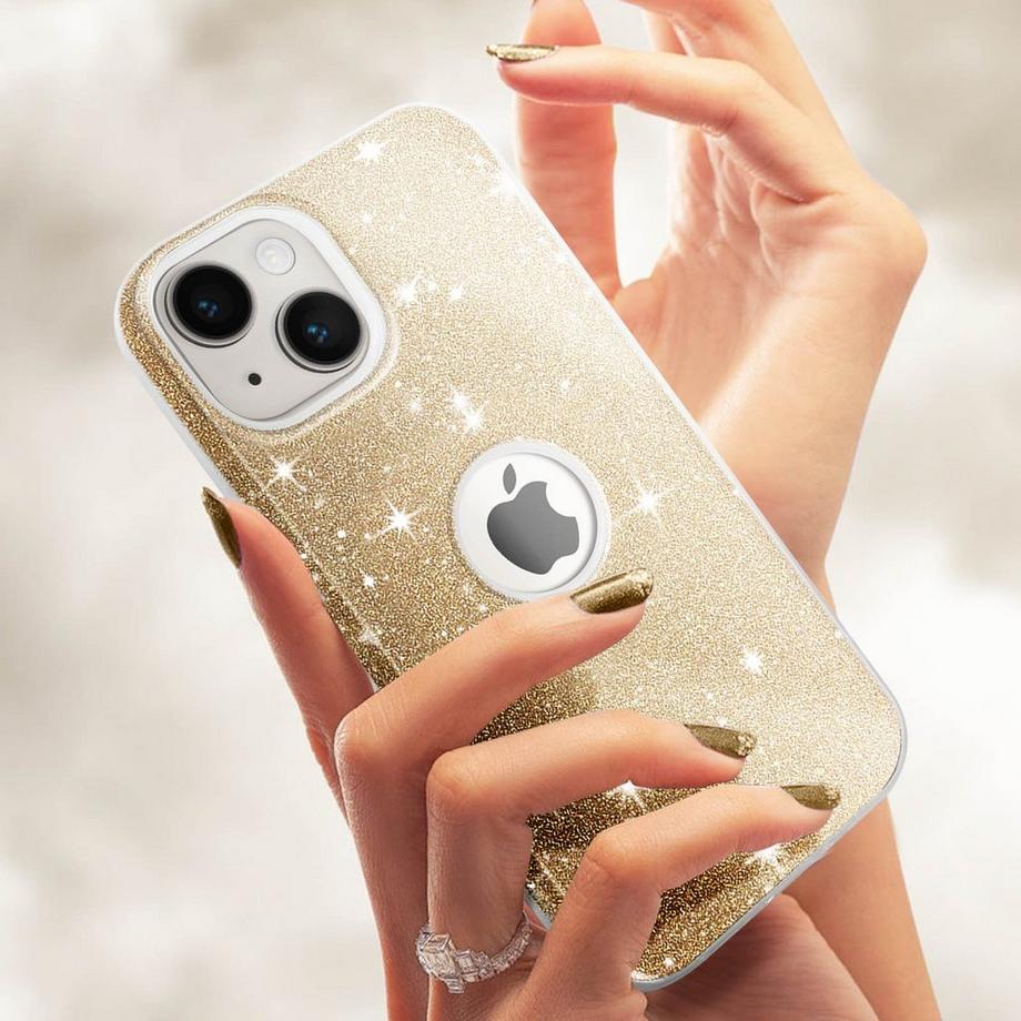 Avizar  Coque iPhone 14 Paillette 