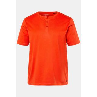JP1880 Basic Henley Kurzarm Knopfleiste  