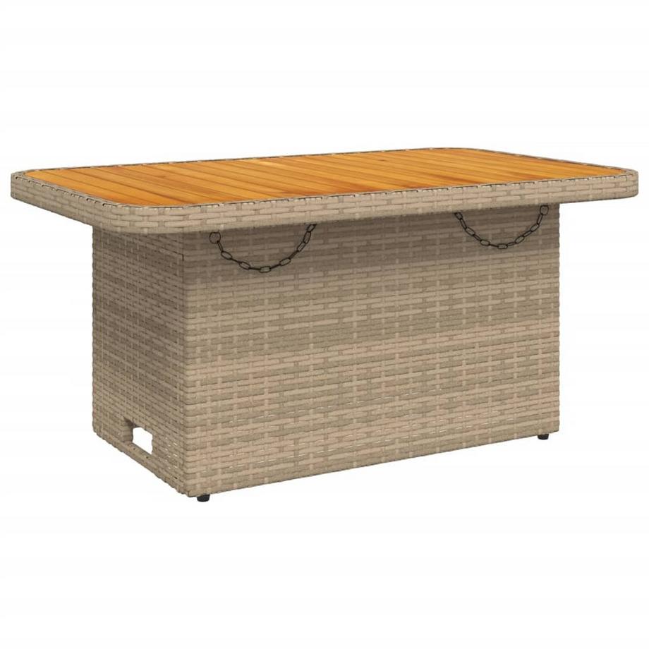 VidaXL set da pranzo da giardino Polirattan  