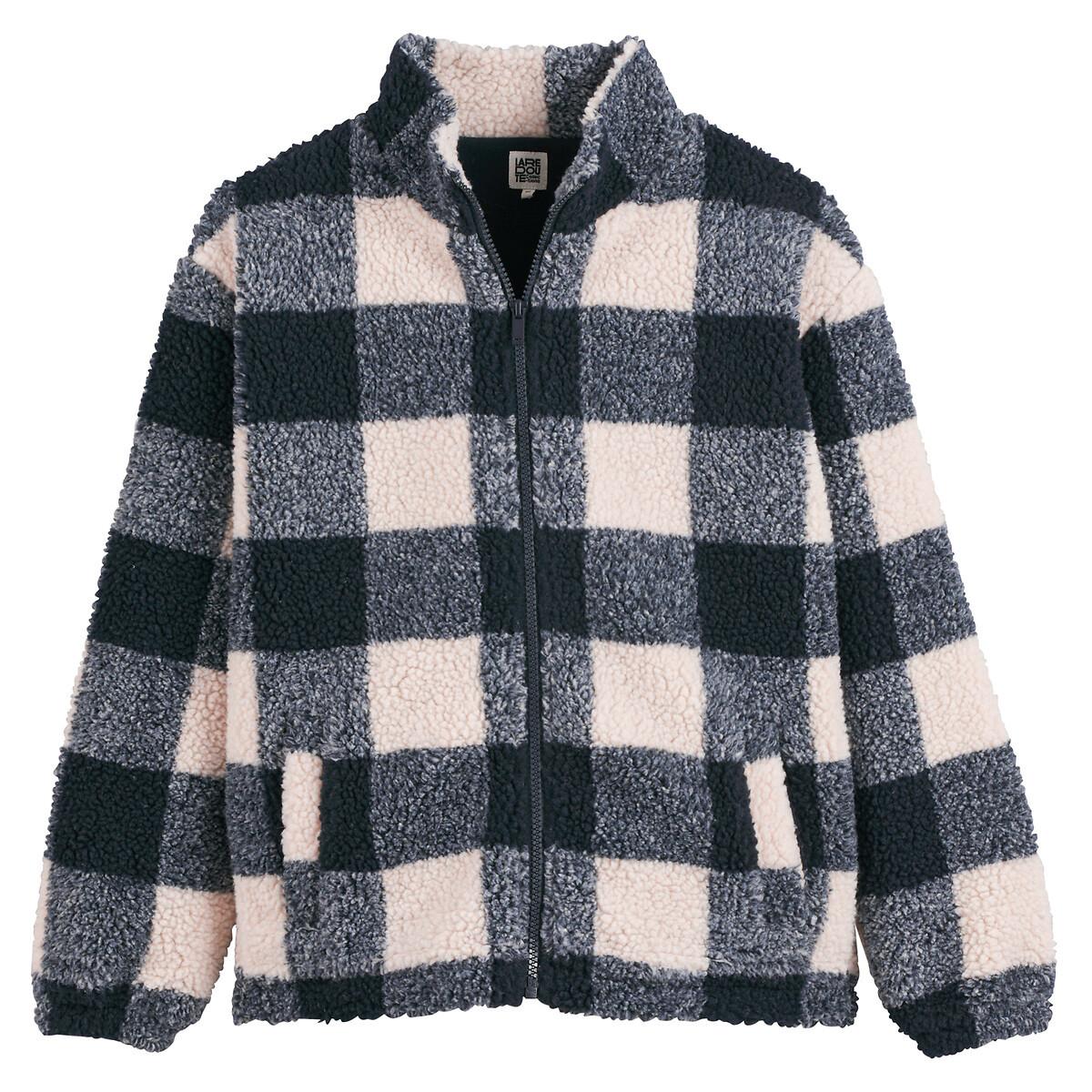 La Redoute Collections  Teddyfleece-Jacke mit Reissverschluss 