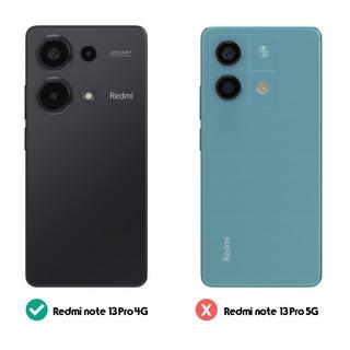 Avizar  Coque Redmi Note 13 Pro 4G Anneau Noir 