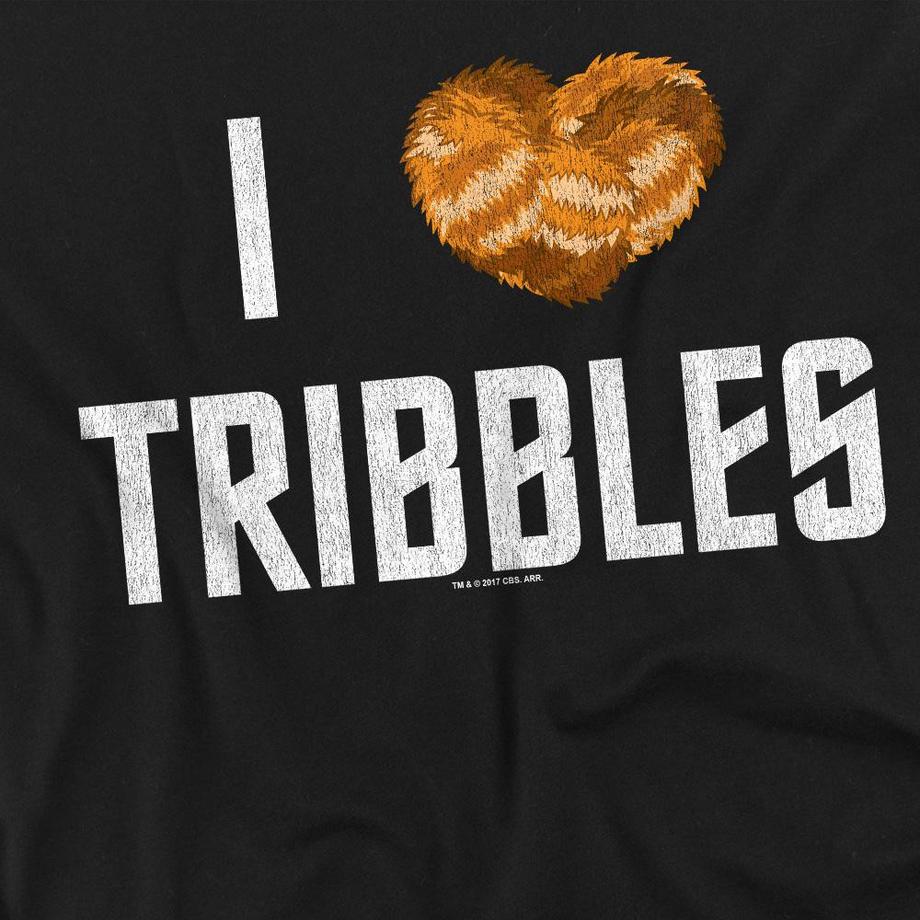 Star Trek I Heart Tribbles T-Shirt Maniche Lunghe  