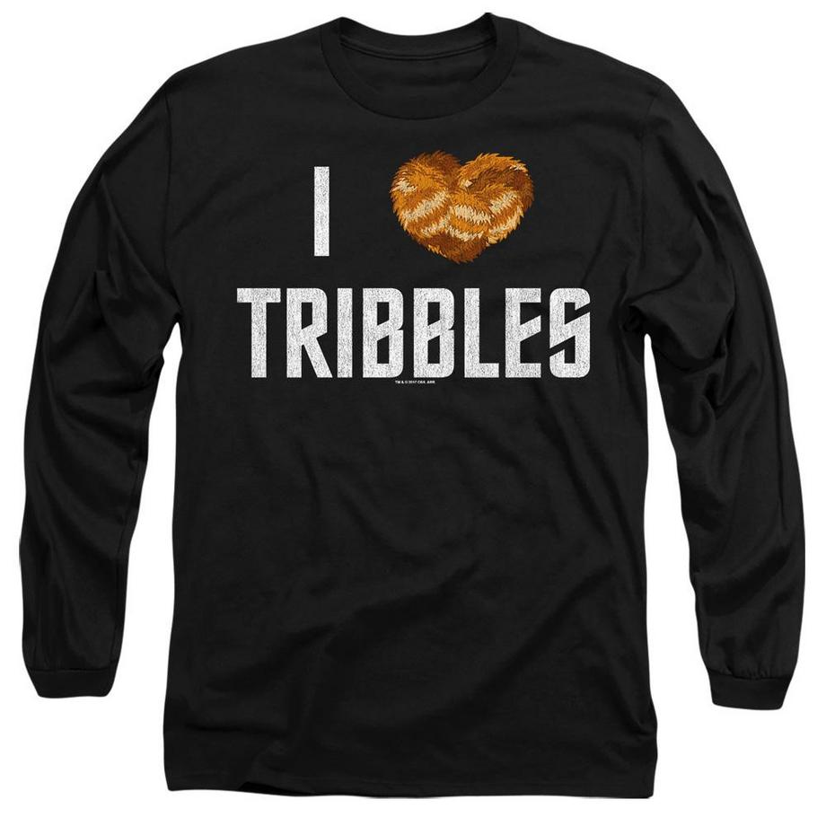 Star Trek I Heart Tribbles T-Shirt Maniche Lunghe  