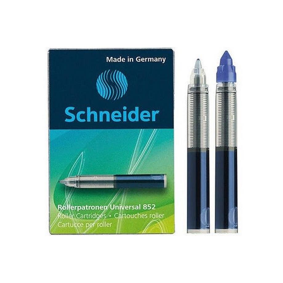 Schneider SCHNEIDER Tintenpatrone Breeze 0,3mm 185203 blau, löschbar 5 Stück  