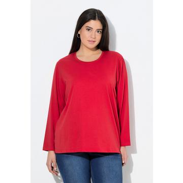 Shirt, Relaxed, Rundhalsausschnitt, Langarm