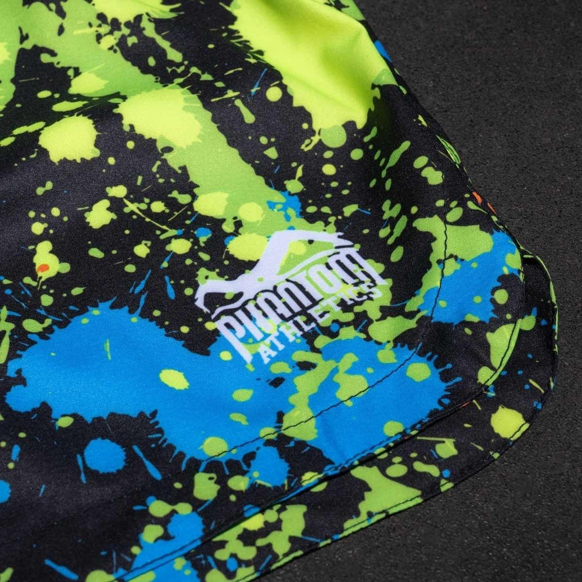 Phantom Athletics  Fightshorts FUSION Splatter /Neon 