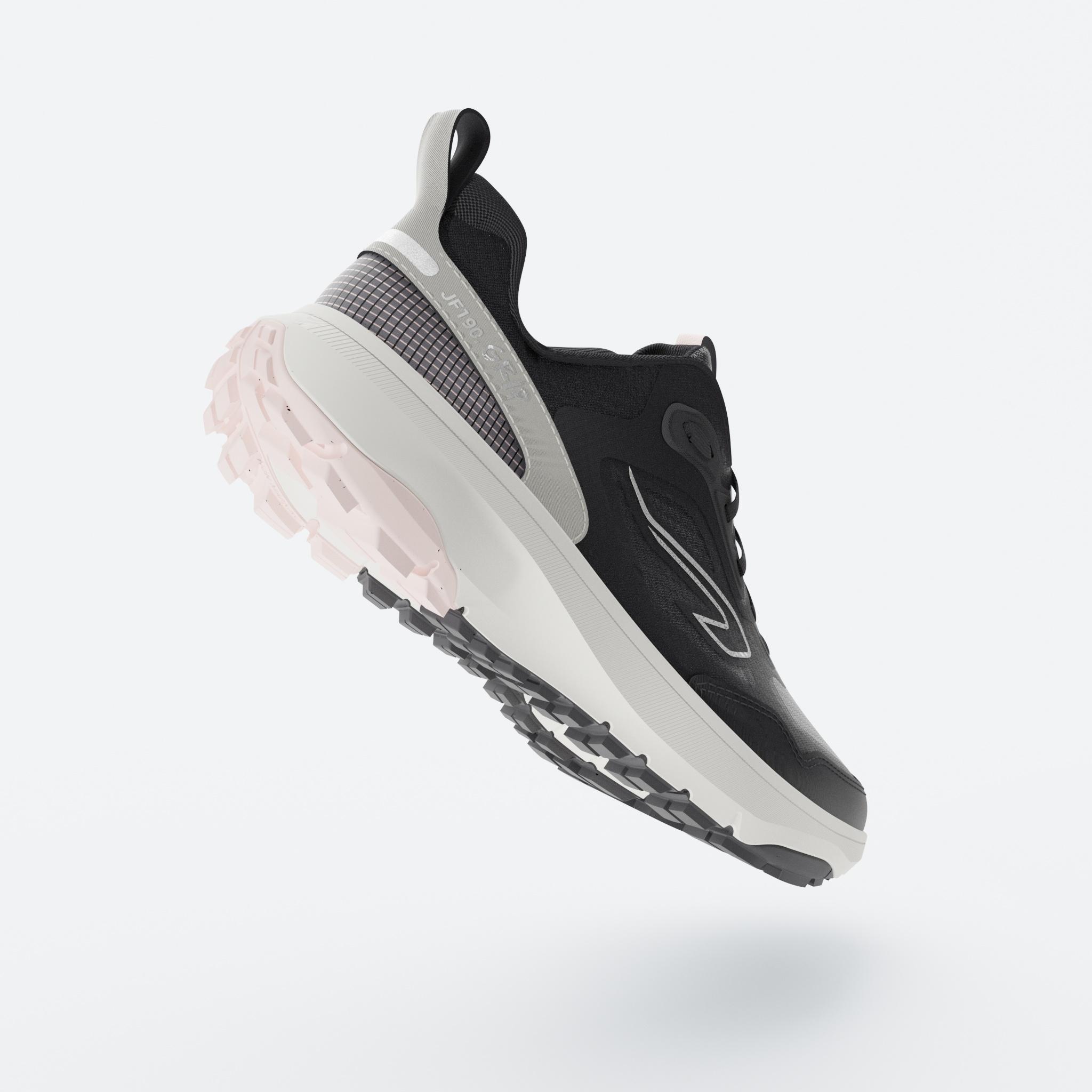 KALENJI  Schuhe - Kiprun JF190 Women's Running and Trail Shoes - Black/Pink 