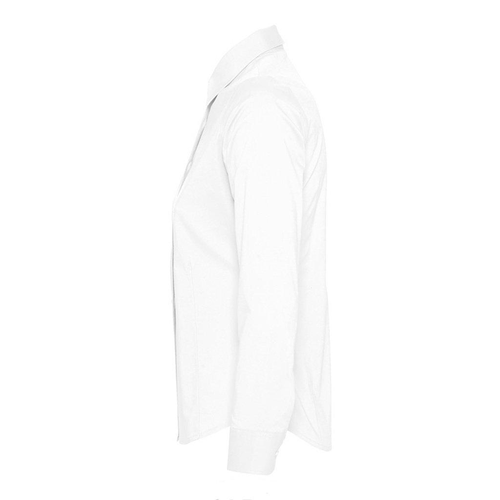 SOLS Eden Langarm Arbeitsbluse  