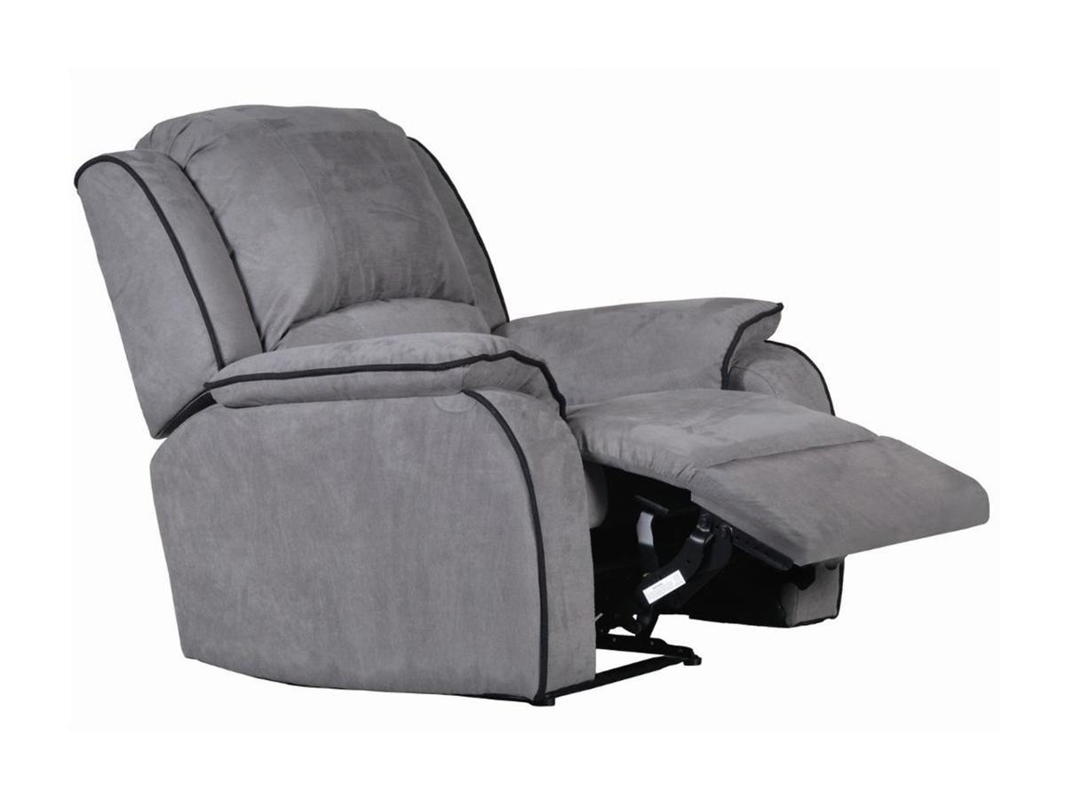 Vente-unique Relaxsessel Fernsehsessel Microfaser HERNANI  