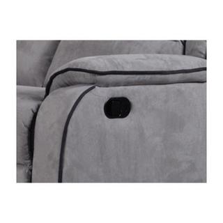 Vente-unique Relaxsessel Fernsehsessel Microfaser HERNANI  