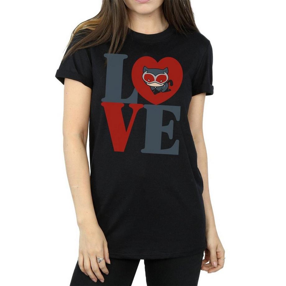 DC COMICS Love Catwoman T-Shirt Graphique  
