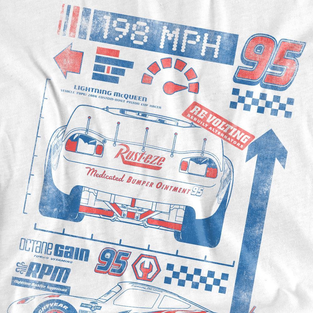 Cars 198 MPH Bedrucktes Regular Fit T-Shirt  