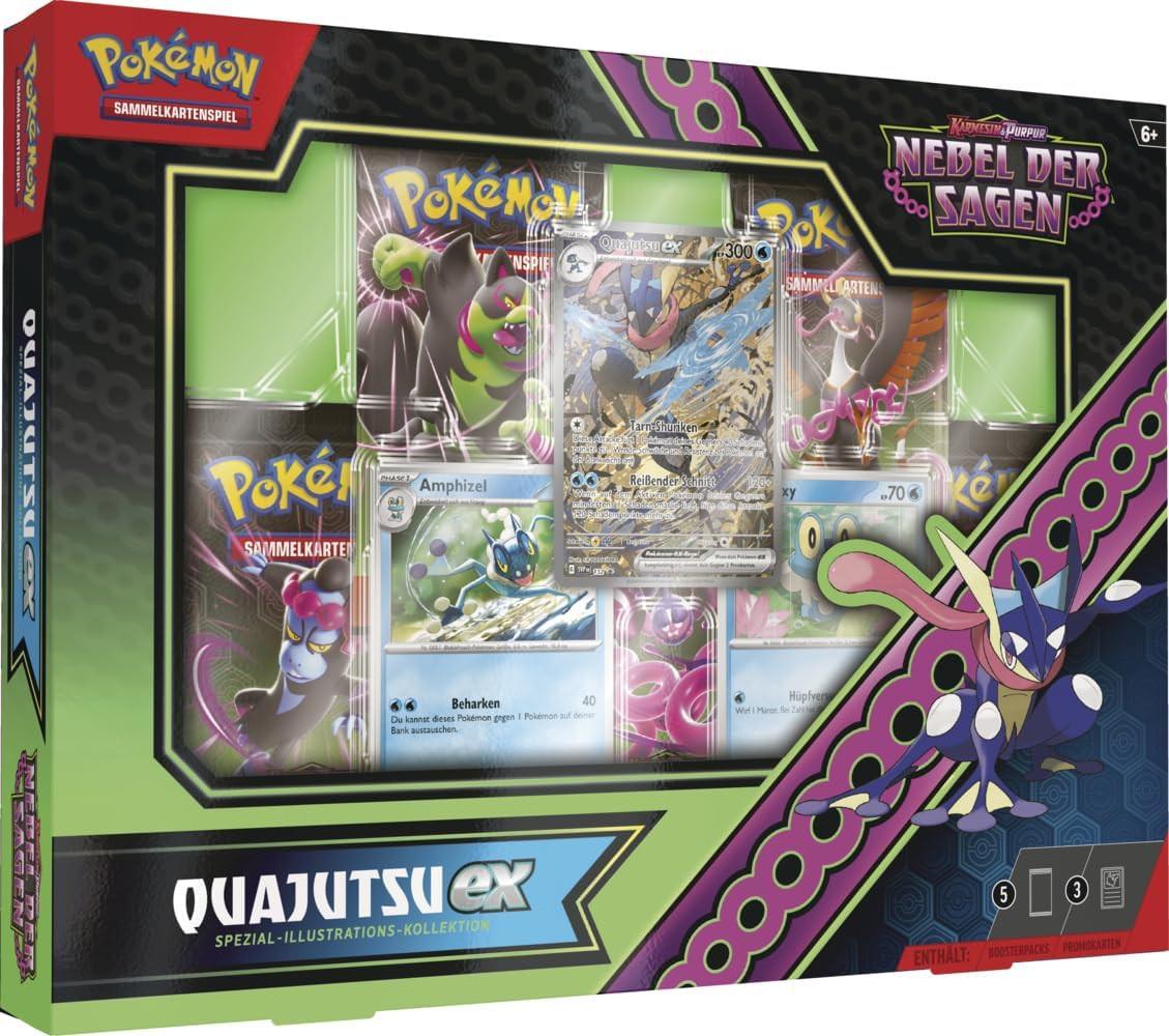 Pokémon  TCG: KP06.5 Quajutsu ex Spezial Illustrations Kollektor Box - DE 