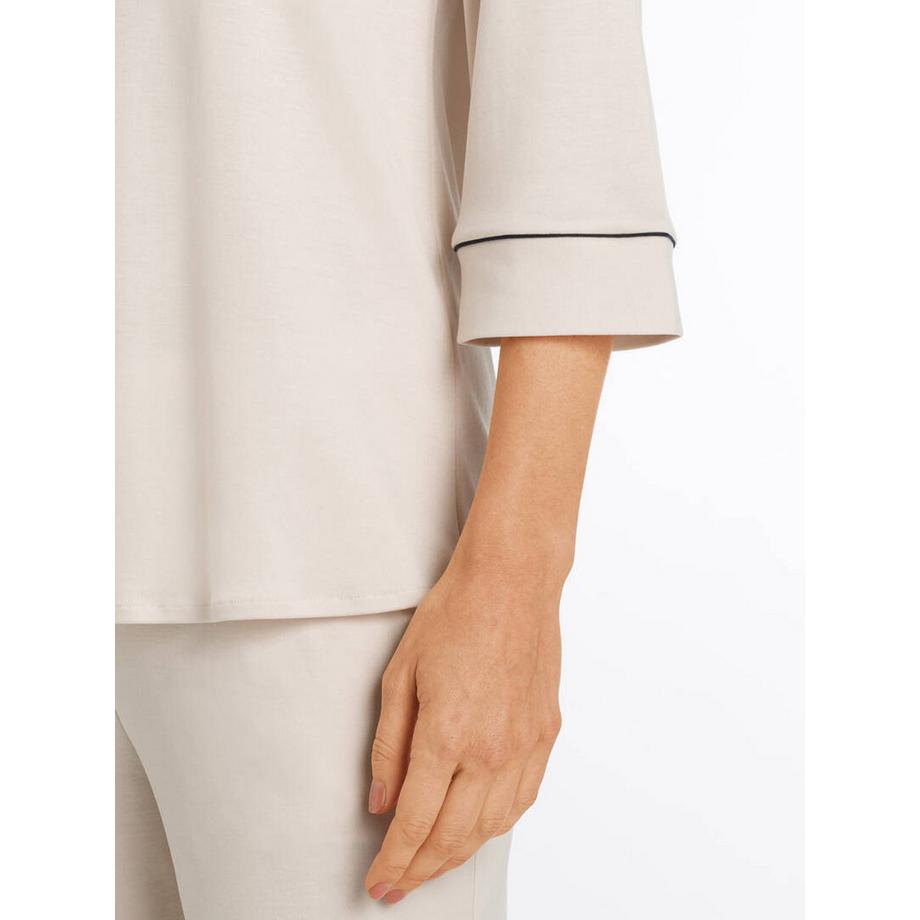 HANRO Natural Comfort Pyjama 3/4 lang  