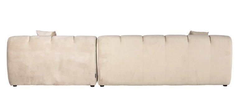 mutoni Ecksofa rechts Cube khaki  