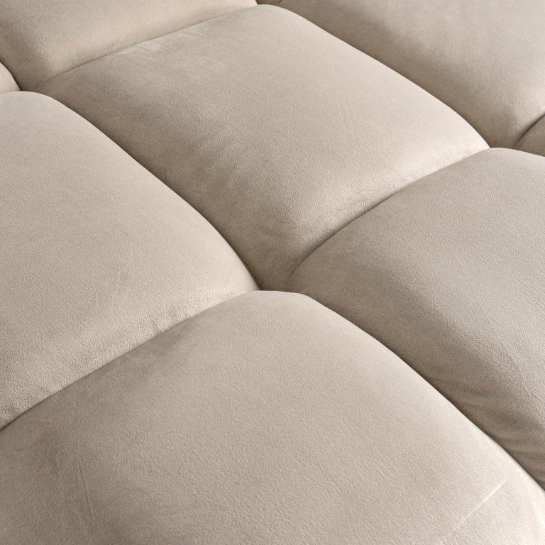 mutoni Ecksofa rechts Cube khaki  