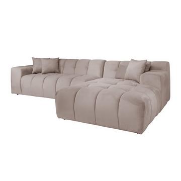 Ecksofa rechts Cube khaki