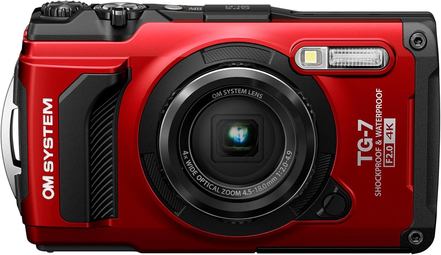 OLYMPUS  OM System Tough TG-7 Rouge 