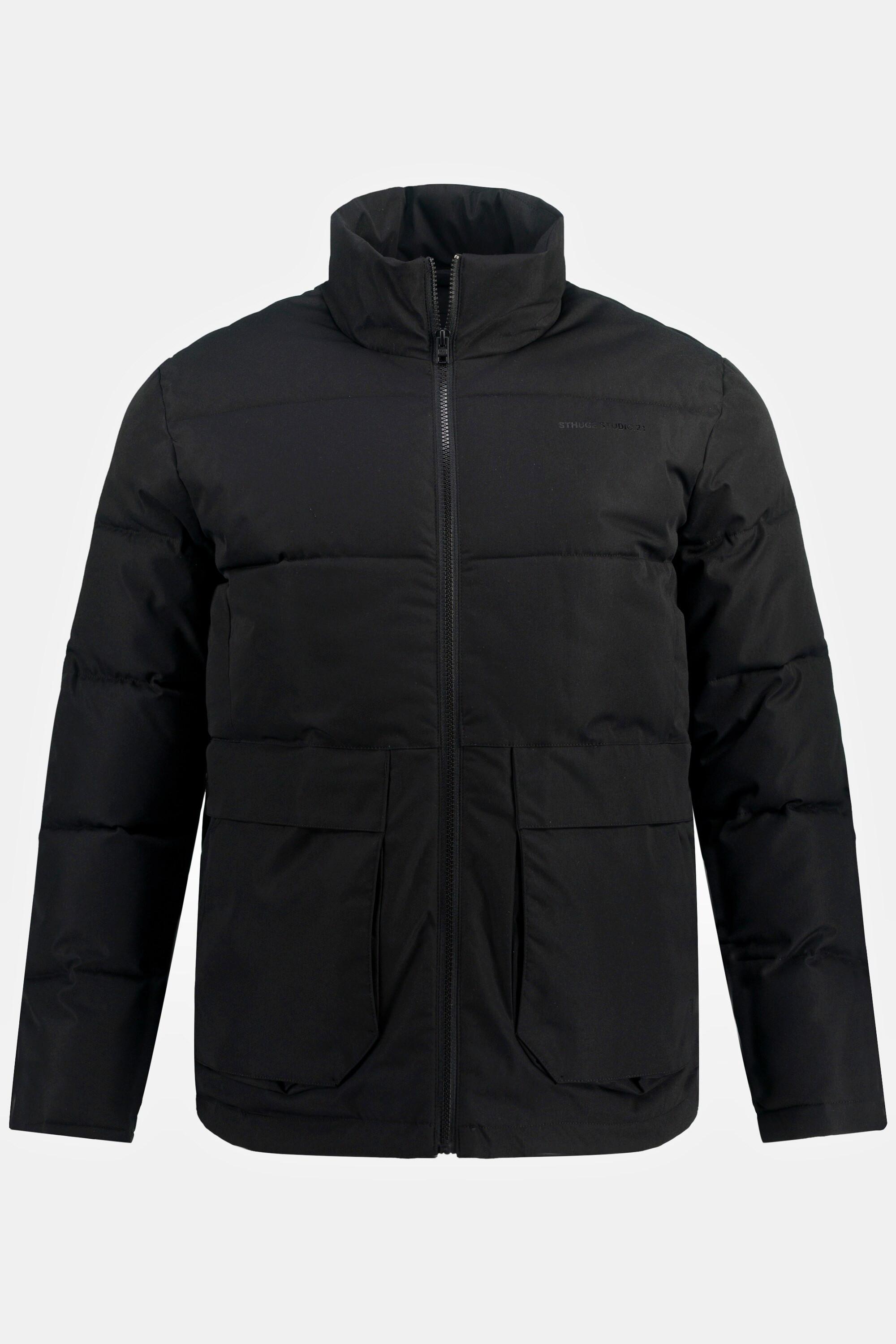 Sthuge  Steppjacke, Outdoor, Stehkragen, Zipper 