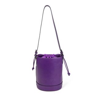 Kate Lee  Sac seau en cuir Louvre violet 