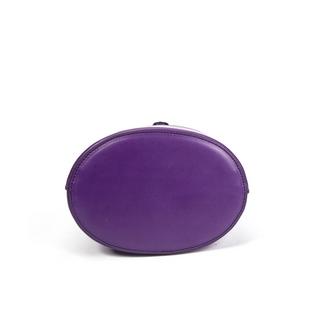 Kate Lee  Sac seau en cuir Louvre violet 