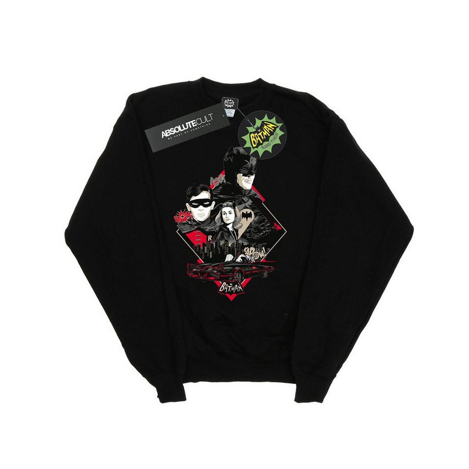 DC COMICS Batman 1966 Serie TV Felpa  