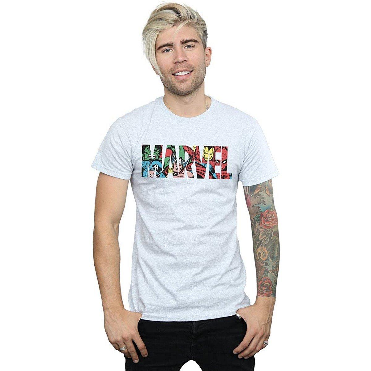 MARVEL  Comics TShirt Logo 