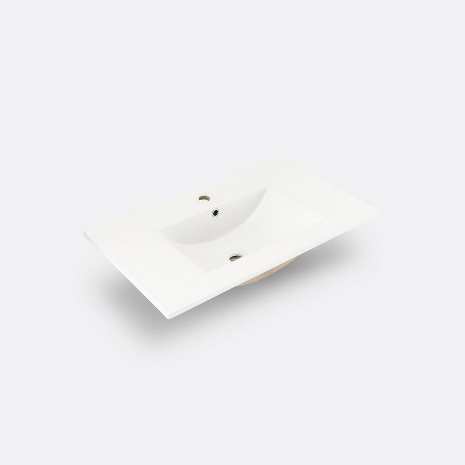 La Redoute Intérieurs Plan vasque en céramique L80 cm  