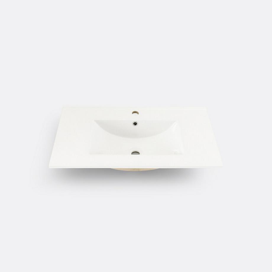 La Redoute Intérieurs Plan vasque en céramique L80 cm  