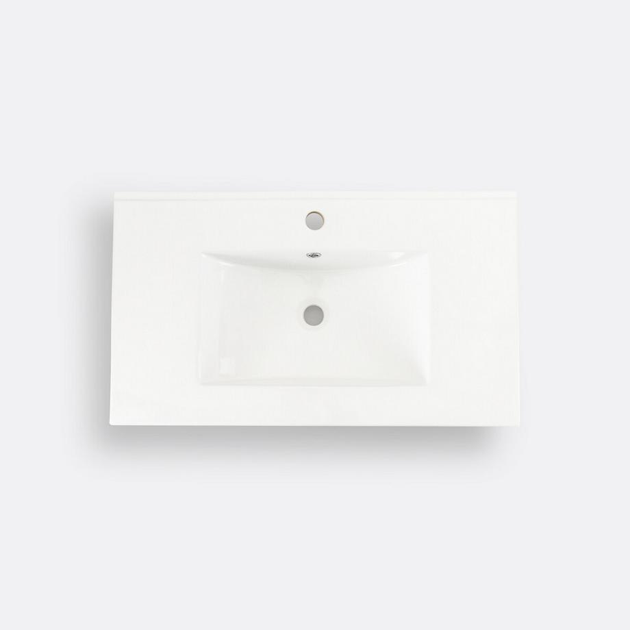 La Redoute Intérieurs Plan vasque en céramique L80 cm  